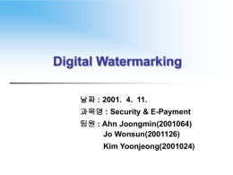 2. DRM and Digital Watermarking