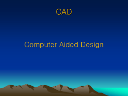 CAD CAPP CAM CAP CAD의 목적