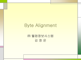 byte alignment