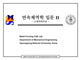 ë¬¸_2 - Metal Forming CAE Lab.