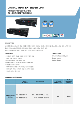 DIGITAL HDMI EXTENDER LINK