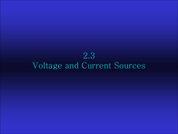 2-3 - Voltage and Current Sources
