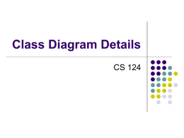 Class Diagram Details