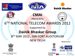 Click for Download NTA 2012.ppt