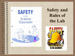 Lab Safety PPT