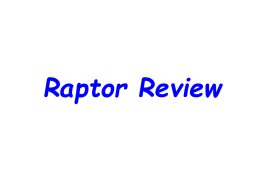 Raptor Self-Quiz