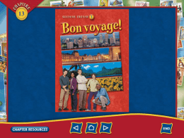 Bon Voyage- Chapitre 13