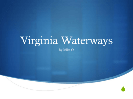 Virginia Waterways Powerpoint