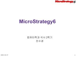 MicroStrategy6