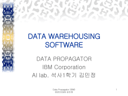 IBM datapropagator