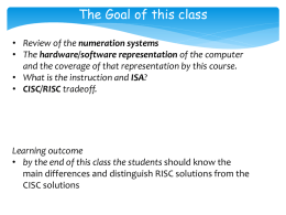 Class 1.1 Computer Architecture. ISA. Numeration systems.pptx
