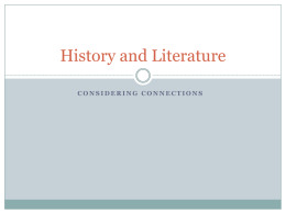 History and Literature.ppt