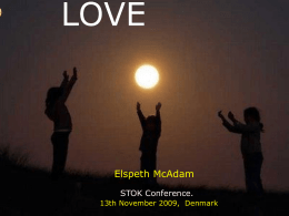 Elspeth McAdam - Love