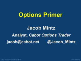 D1-Jacob-Mintz-Using-options-to-gain-leverage1.ppt