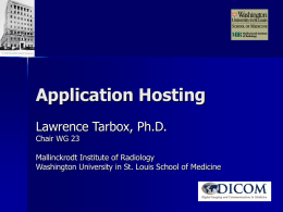 Tarbox_Application Hosting.ppt