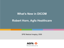 R-Horn_What's New in DICOM 2008.ppt