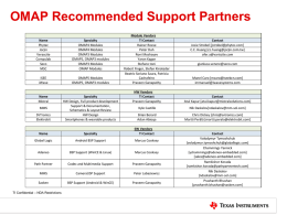 6242.Recommended OMAP Support Partners.pptx