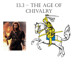 13.3 - code of chivalry