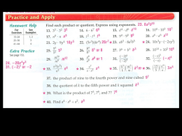 -4.7 Negative Exponents