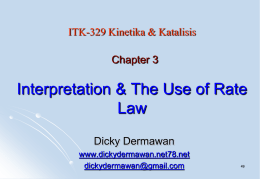 3-Interpretation The Use of Rate Law.pptx