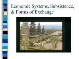 Economic Systems and Forms of Exchange.ppt