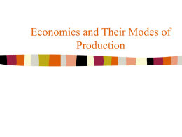 Modes of Production Presentation.ppt