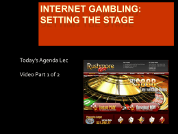 Internet Gambling Revised Feb 8.ppt