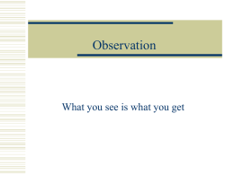 8 Observation.ppt