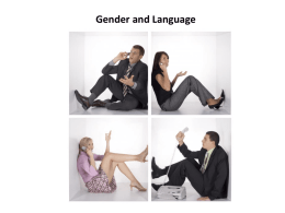 Gender and Language.ppt