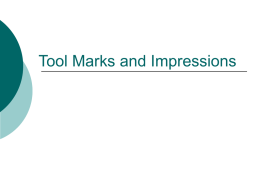 tool marks and impressions1