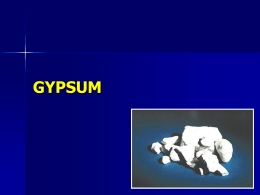 gypsum.ppt