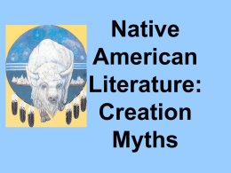 Creation Myth Powerpoint