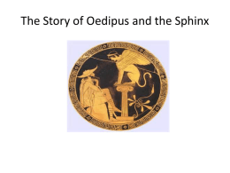 The Story of Oedipus and the Sphinx