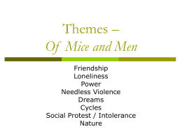 themes of mice and men