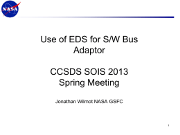 03 Use of EDS for Software Bus Adaptor