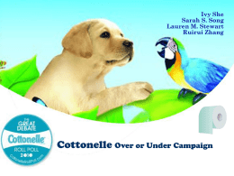 Cottonelle- Roll Poll Campaigns.ppt