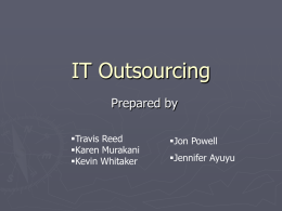 Outsourcing Slides,