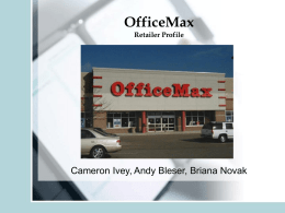 OfficeMax.ppt