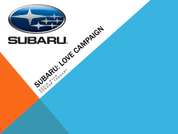 Subaru Love.pptx
