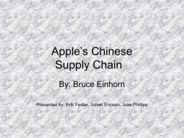 Appleâ€™s Chinese.ppt