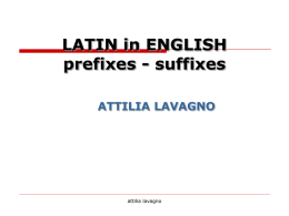LATIN IN ENGLISH prefixes suffixes.ppt