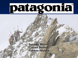 Patagonia Presentation1-1.ppt