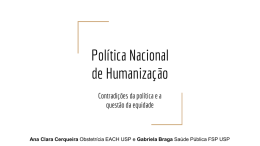 Política Nacional de Humanização.pptx