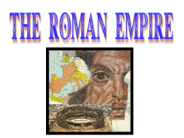 Chapter 15 The Roman Empire