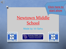 Newtown Middle School by Vir Sahu