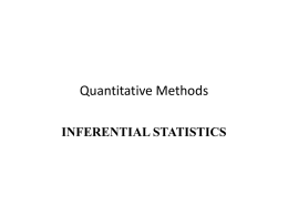 QuantsMeths - Inferential Statistics.ppt