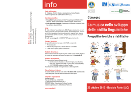 Programma - IRCCS Eugenio Medea