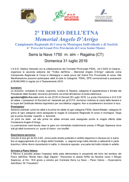 (CT) - 2^ Trofeo dellEtna