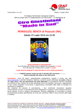 Ciro Giustiniani "Made in Sud" Monsoleil Beach Pozzuoli 23