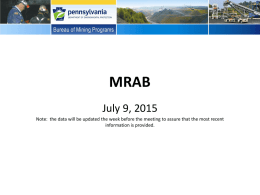Bill Allen Presentation (MRAB Meeting - July 9 2015).ppt